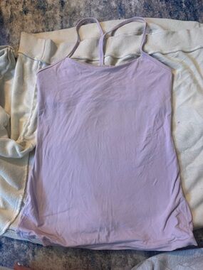 lululemon athletica Lilac power y yoga Tank Top
